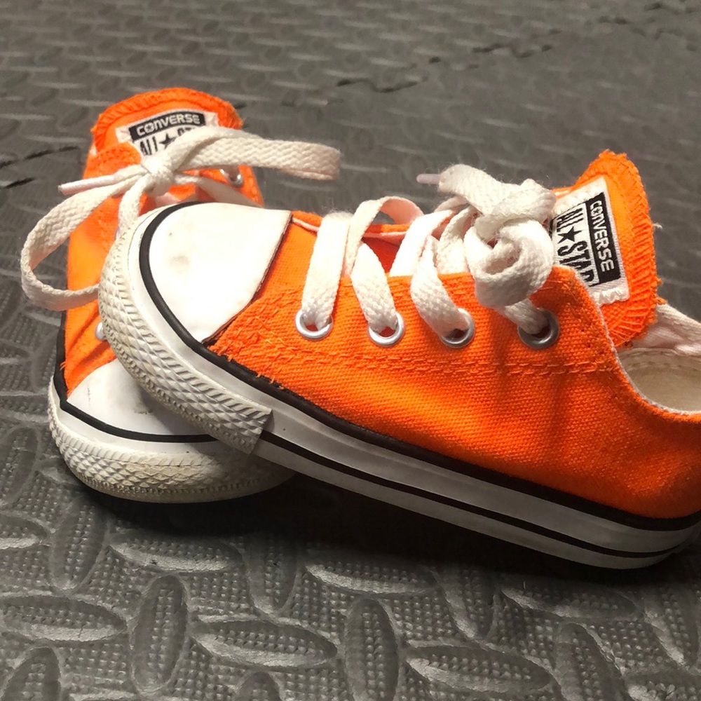 Orange Converse All Star